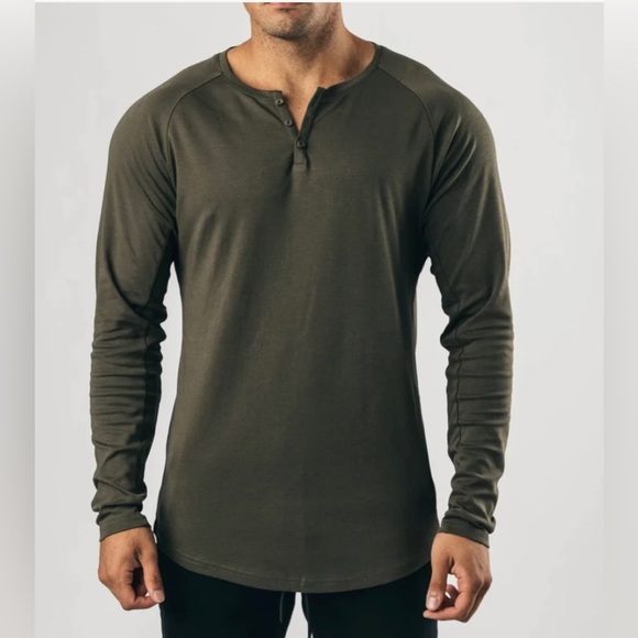 Limitsix Other - NWT Limitsix Long Sleeve Cotton Shirt in Army Green in XXL.